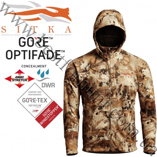 Sitka™ Gear Jetstream Jacket GORE™ OPTIFADE™ Concealment Waterfowl Marsh