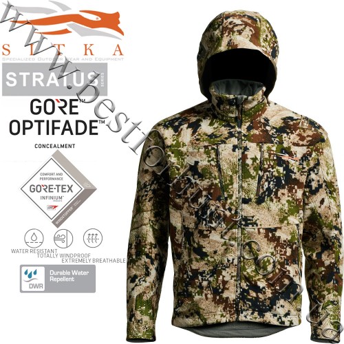 Куртка для полювання Sitka™ Gear Stratus™ Jacket 50242-SA GORE™ OPTIFADE™ Concealment Subalpine