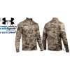 Under Armour® ColdGear® Storm Zip Neck Long Sleeve Hunting Shirt Ridge Reaper Barren® Camo