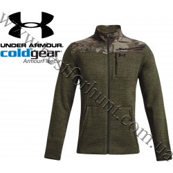 Under Armour® Specialist 2.0 ColdGear® Full Zip Fleece Jacket Baroque Green - Forest All Season® Camo