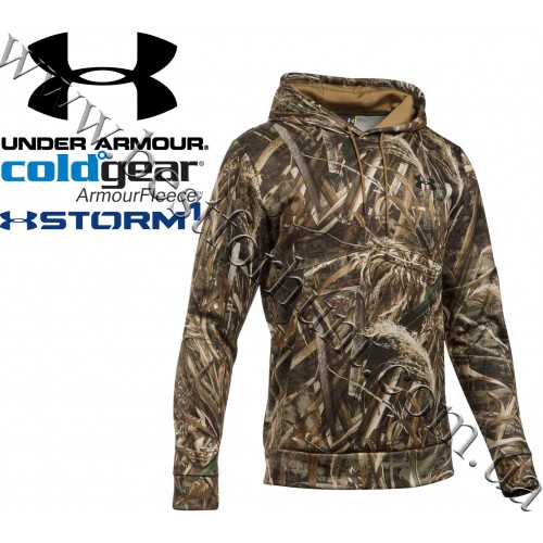 Under Armour® UA Storm Armour Fleece® Hunting Camo Hoodie Realtree MAX-5®