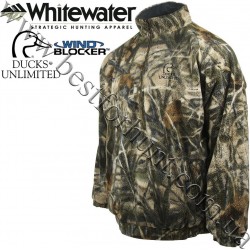 Whitewater® Ducks Unlimited® Sherpa Fleece Jacket Realtree MAX-4®