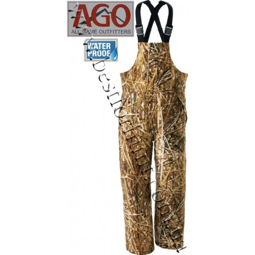 A.G.O. Waterfowl Insulated Bibs Seclusion 3D® Backwaters®