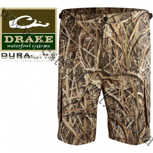 Drake Waterfowl Dura-Lite™ Cargo Short Mossy Oak® Shadow Grass® Blades™
