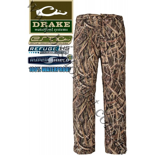 Drake Waterfowl EST Waterproof Six Pocket Pants Mossy Oak® Shadow Grass® Blades™