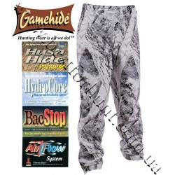 Gamehide® Journey™ Hush Hide® Waterproof Camo Pants Naked North® Snow