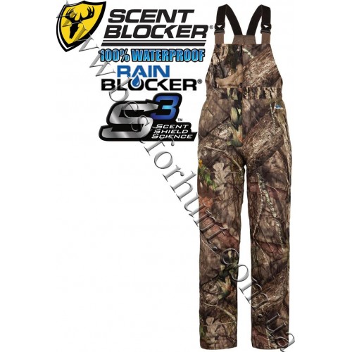 ScentBlocker® Drencher S3™ RainBlocker® Bib Mossy Oak® Break-Up® COUNTRY™