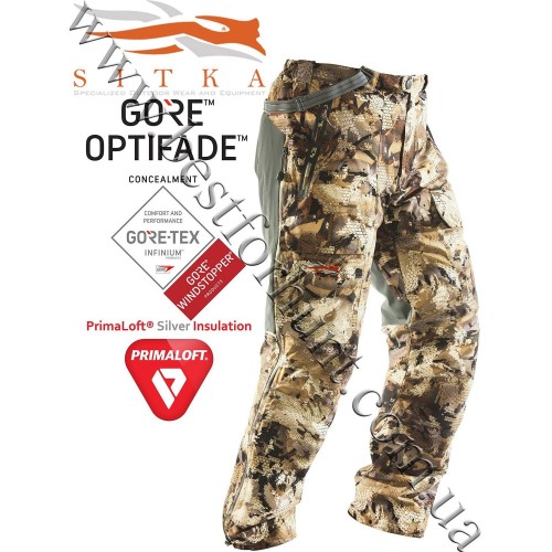 Sitka® Gear Boreal Bib Pant GORE™ OPTIFADE™ Concealment Waterfowl Marsh