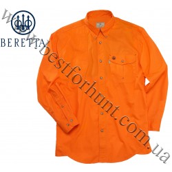 Beretta® Long Sleeve Shooting Shirt LU19 Orange