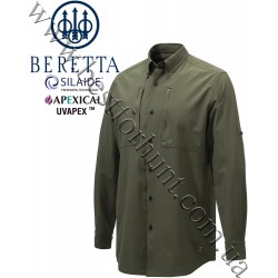 Beretta® Plain Lightweight Shirt LU901 Green Moss