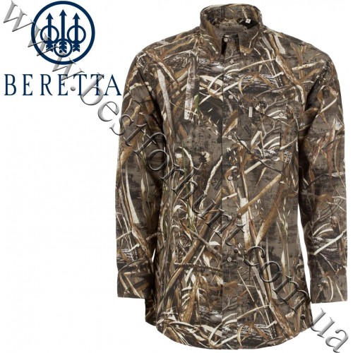 Beretta® Signature Long Sleeve Shooting Shirt LU19 Realtree MAX-5®