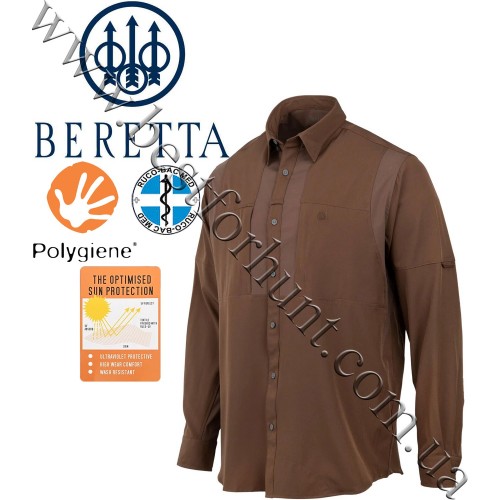 Beretta® TKAD Flex Shirt LU931 Dark Earth