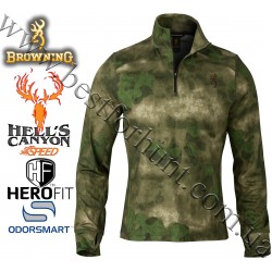 Browning® Hell's Canyon™ Speed Phase 1/4 Zip Top A-TACS FG Camo™