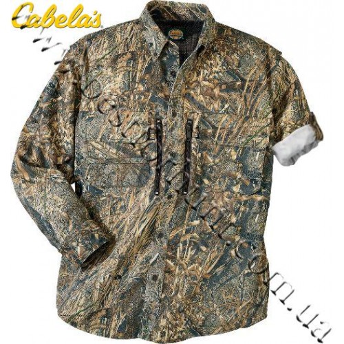 Cabela's Waterfowl Guide Shirt Mossy Oak® Duck Blind®