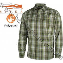 Sitka® Gear Globetrotter Long Sleeve Shirt Cargo Plaid