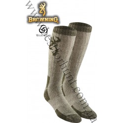 Browning® Poplar Wool Boot Sock Grey-Olive