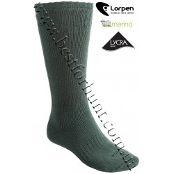 Lorpen Bayou Snake Boot Over-the-Calf Hunting Socks Conifer