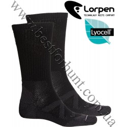 Lorpen® Lightweight Treking Crew Socks Dark Grey