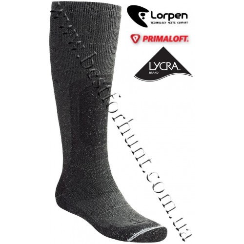 Lorpen PrimaLoft® Yarn Heavyweight Hunting Socks Olive