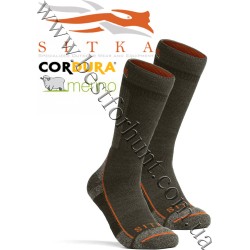 Шкарпетки для полювання Sitka™ Gear Mid Weight Crew Sock 600852-DLi Deep Lichen