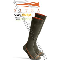 Шкарпетки для полювання Sitka™ Gear Mid Weight OTC Sock 600853-DLi Deep Lichen