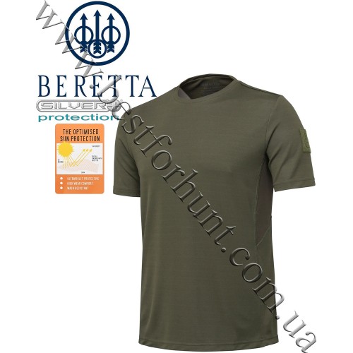 Beretta® Corporate Tactical T-Shirt TS572 Green Stone