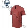 Beretta® Hardlines Short Sleeve T-Shirt TS219 Brick