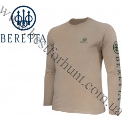 Beretta® Highball Long Sleeve T-Shirt TS205 Beige