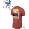 Beretta® Horizon Short Sleeve T-Shirt TS224 Brick