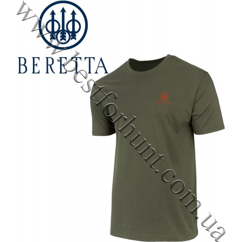 Beretta® Legacy Short Sleeve T-Shirt TS218 Military Green