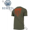 Beretta® Legacy Short Sleeve T-Shirt TS218 Military Green