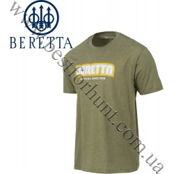 Beretta® Retro 2.0 Short Sleeve Tee TS225 Heather Mil Green