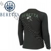 Beretta® Wing Shooter Long Sleeve T-Shirt TS206 Dark Olive