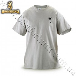 Browning® Black Lab Short Sleeve T-Shirt Silver