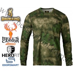 Browning® Hell's Canyon™ Speed Plexus Long Sleeve Mesh Shirt A-TACS FG Camo™