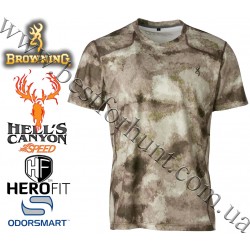 Browning® Hell's Canyon™ Speed Plexus Short Sleeve Mesh Shirt A-TACS AU Camo™