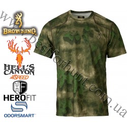 Browning® Hell's Canyon™ Speed Plexus Short Sleeve Mesh Shirt A-TACS FG Camo™