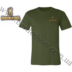 Browning® Pheasant Buckmark T-Shirt Olive