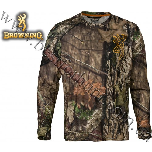 Browning® Sunset Long Sleeve Tee Mossy Oak® Break-Up® COUNTRY™