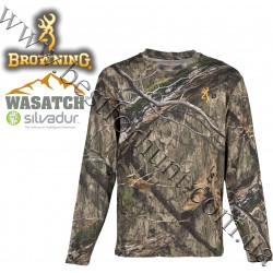 Browning® Wasatch™ Core and Basic Long Sleeve T-Shirt Mossy Oak® Country DNA™