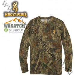 Browning® Wasatch™ Long Sleeve T-Shirt A-TACS TD-X Camo™