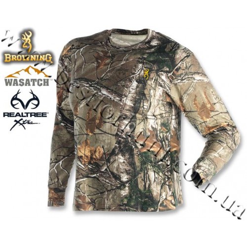 Browning® Wasatch™ Long Sleeve T-Shirt Realtree Xtra®
