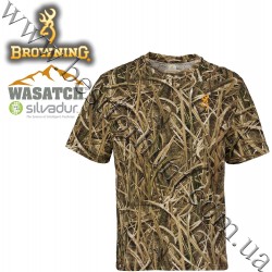Browning® Wasatch™ Short Sleeve T-Shirt Mossy Oak® Shadow Grass® Blades™