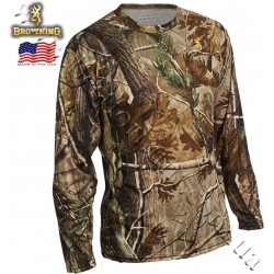 Browning® Wasatch™ Vapor Max Long Sleeve T-Shirt Realtree AP®