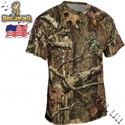 Browning® Wasatch™ Vapor Max Short Sleeve T-Shirt Mossy Oak® Break-Up® Infinity™