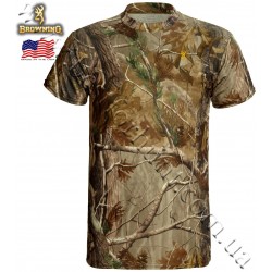 Browning® Wasatch™ Vapor Max Short Sleeve T-Shirt Realtree AP®