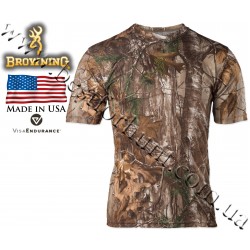 Browning® Wasatch™ Vapor Max Short Sleeve T-Shirt Realtree Xtra®