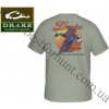 Футболка для полювання Drake Waterfowl® Vintage Mallard Long Sleeve T-Shirt DT9465 Desert Sage