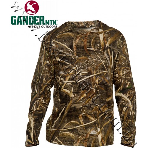 Gander Mountain® Guide Series™ Cotton Hush Long-Sleeve Tee Realtree MAX-5®