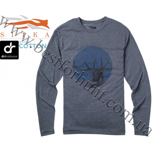 Sitka® Bugle Long Sleeve Tee Shirt Lead